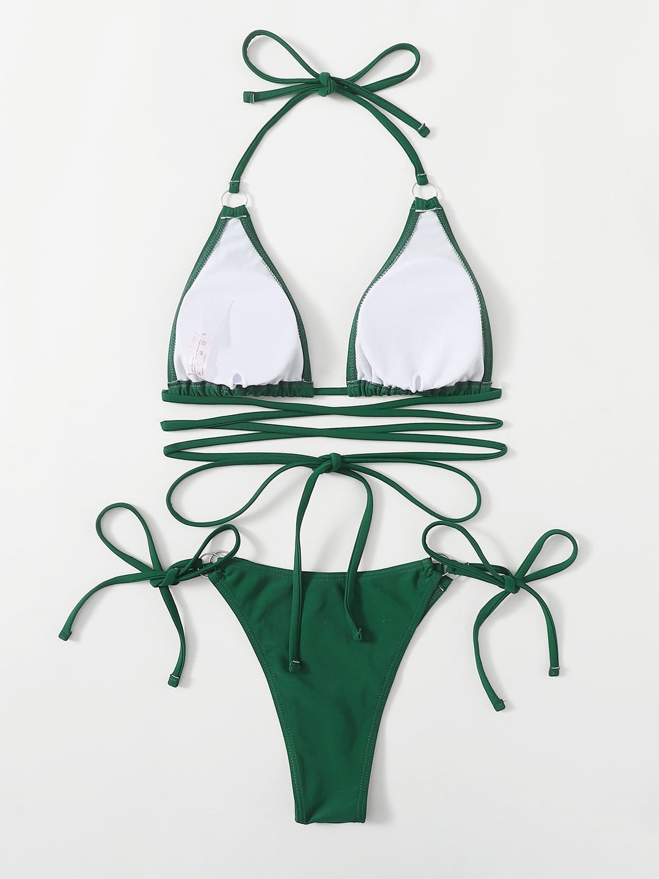 Syl Criss Cross Bikini – Elegant, Stijlvol en Zelfverzekerd op het Strand