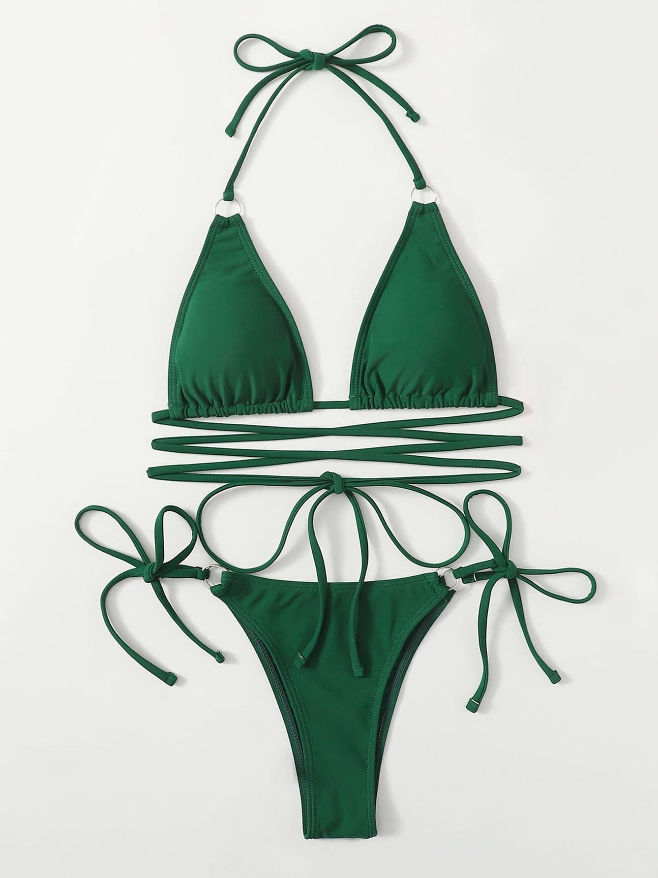 Syl Criss Cross Bikini – Elegant, Stijlvol en Zelfverzekerd op het Strand