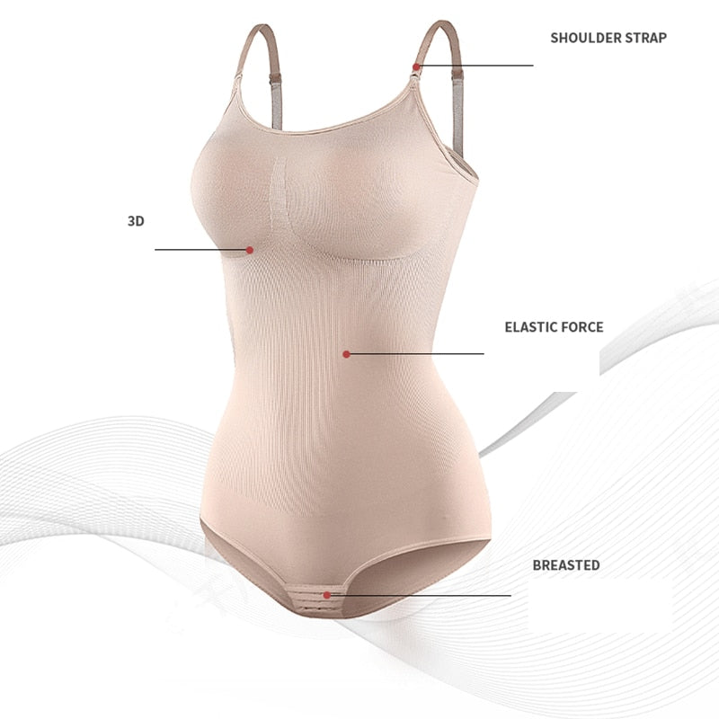 Body gainant sans couture pour femme – Shapewear gainant pour le ventre 