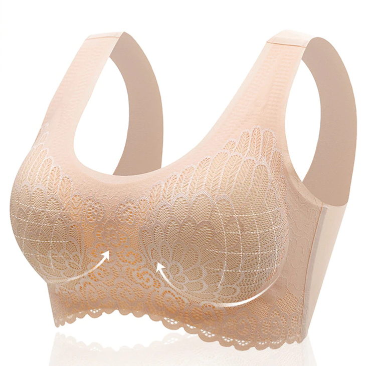 Strappy Naadloze BH Voor Dames – Draadloos & Dun Comfort Design
