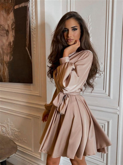 Elena Dress | Satin Dress For Women