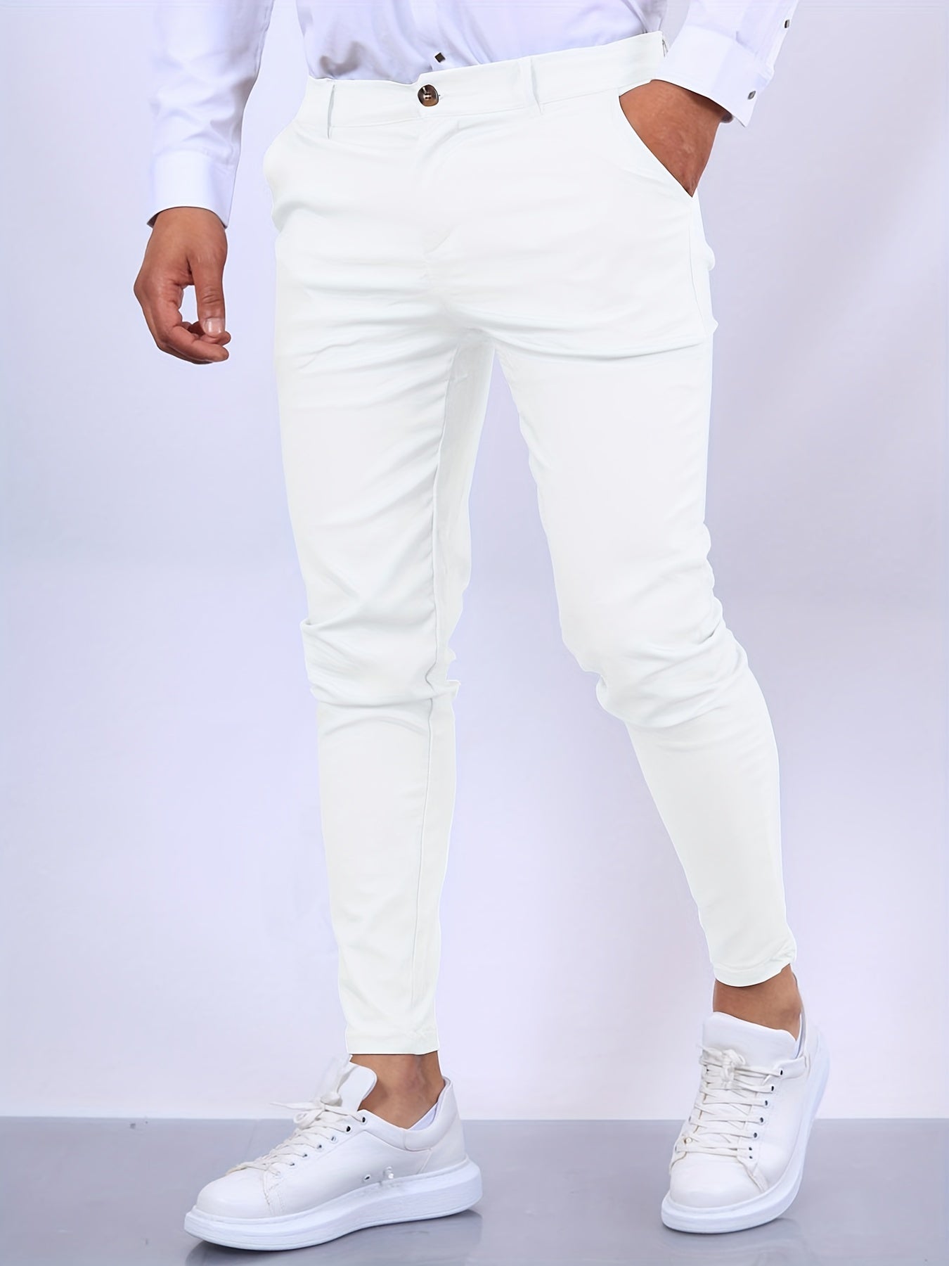 Slim Fit Heren Chino – Comfortabele Broek in Meerdere Kleuren | Stijlvolle Herenbroek