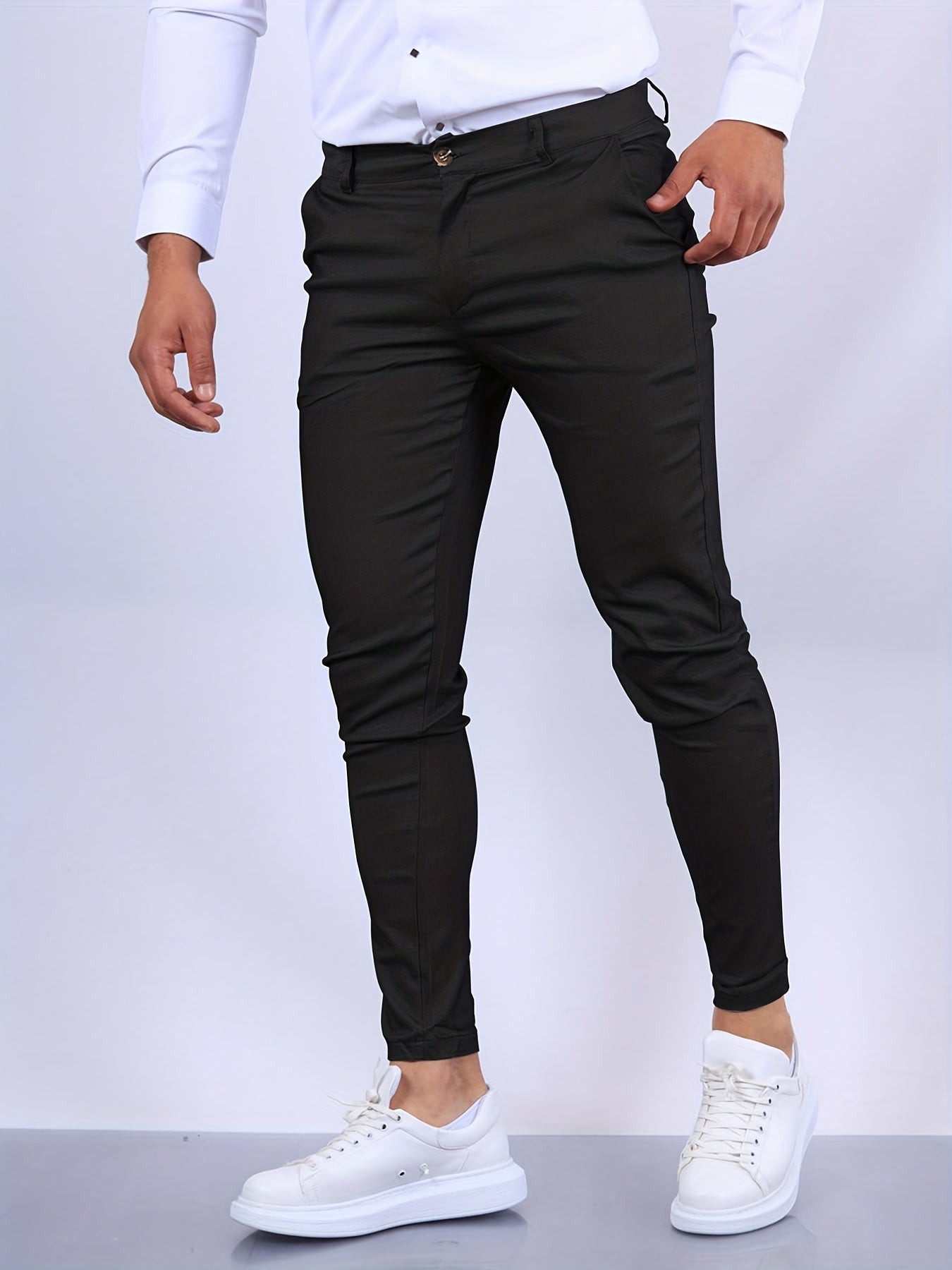 Slim Fit Heren Chino – Comfortabele Broek in Meerdere Kleuren | Stijlvolle Herenbroek