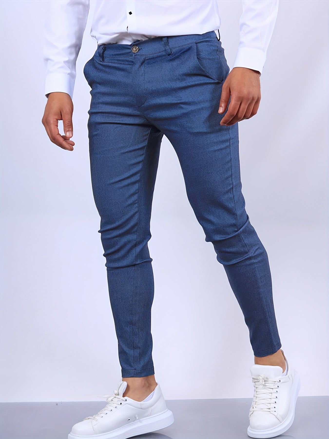 Slim Fit Heren Chino – Comfortabele Broek in Meerdere Kleuren | Stijlvolle Herenbroek