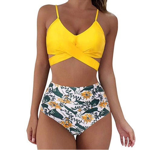 Solena High Waist Bikini – Comfortabel en Flatterend | Ideaal voor Strand of Zwembad