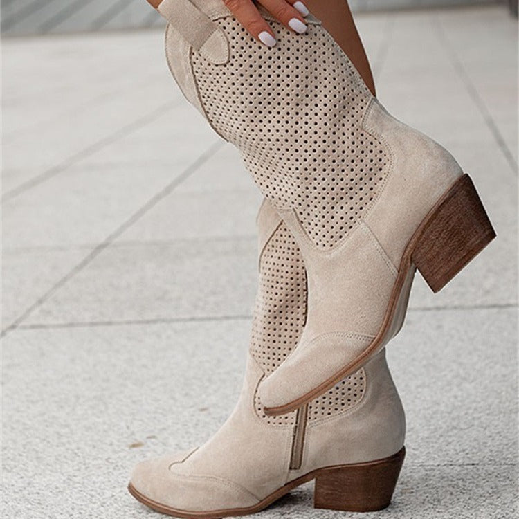 SIENNA | Western Laarzen voor Dames – Elegant & Edge
