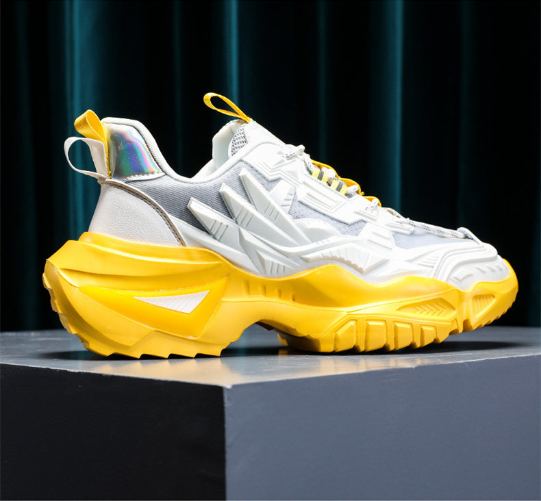 Casual Mode Sneaker voor Heren - Trendy Mech Dad Schoenen