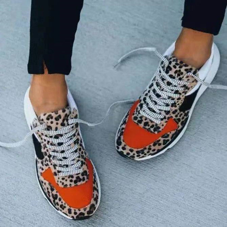 MIA | Women's Sneakers with Leopard Print – Bold Style and Comfort