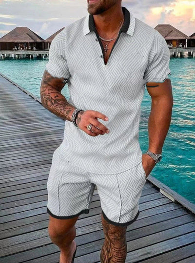 LUCA Summer Set – Summer Men's Outfit with Polo &amp; Shorts