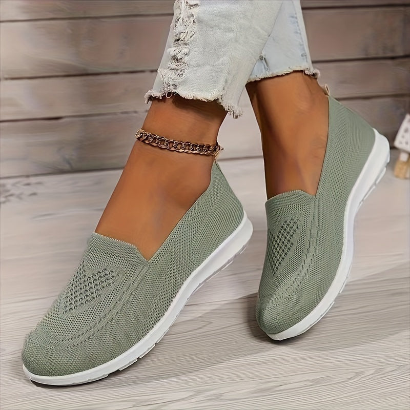 Iva Dames Instappers – Comfortabele Ademende Slip-On Zomerschoenen