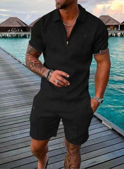 LUCA Summer Set – Summer Men's Outfit with Polo &amp; Shorts