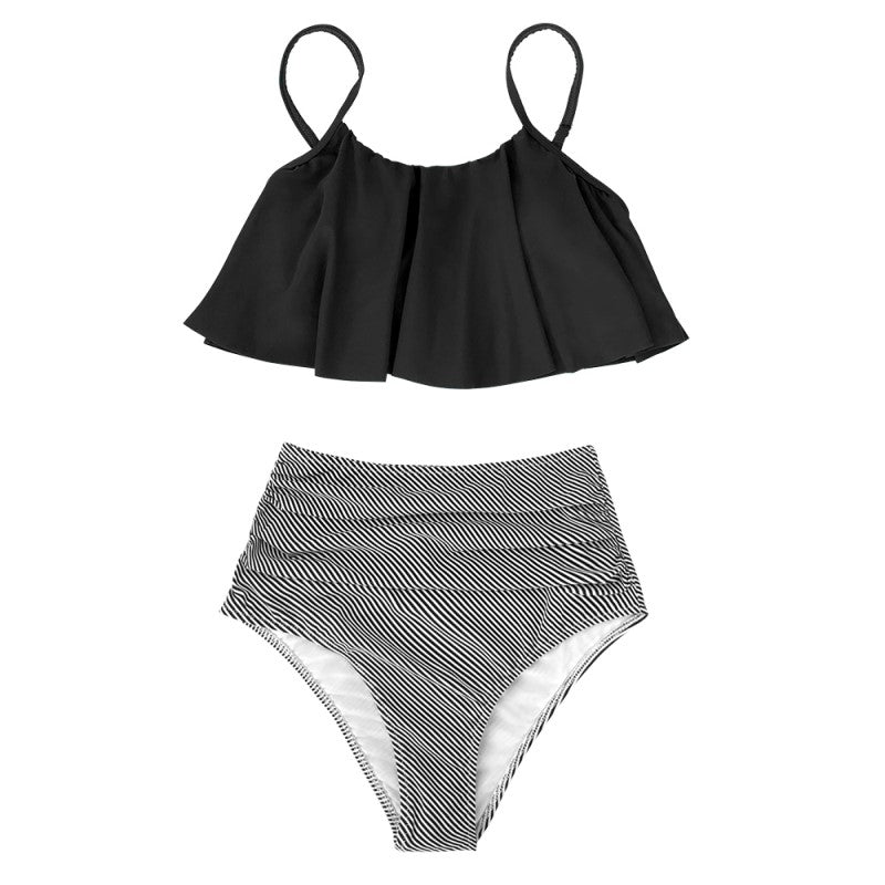 Belle Mae Bikini – Kleurrijk, Vrouwelijk en Comfortabel met Ruches