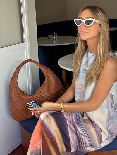 Jade | Sac à main tressé tendance pour femme – Le must-have de 2025