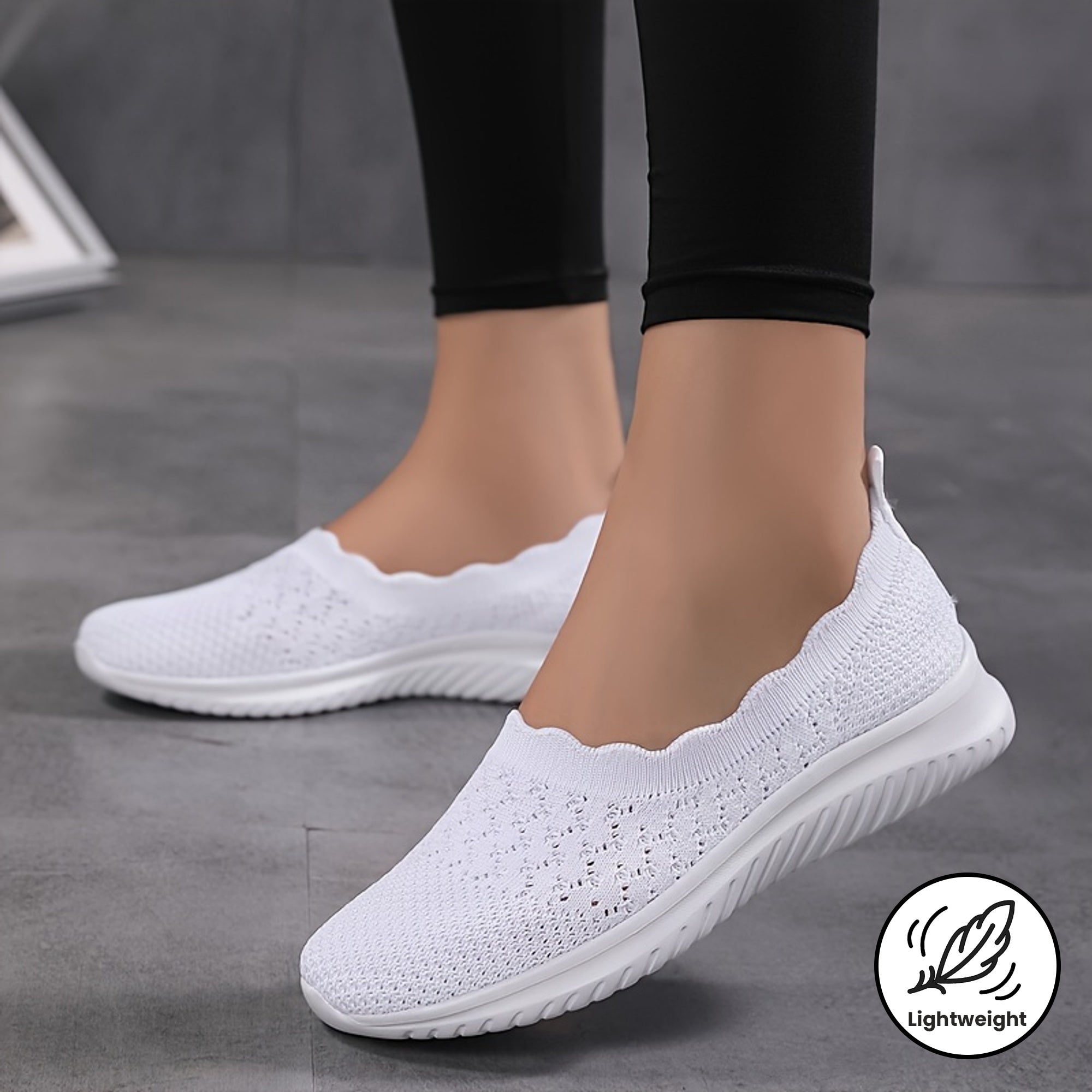 VitaLuxe Dames Sneakers – Lichtgewicht Comfort met Ondersteuning