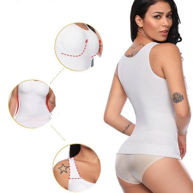 Slimming Cami Body Shaper – Naadloze Tanktop voor Dames