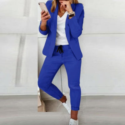 Elara | Dames Blazer & Broek Set – Chic, Tijdloos & Veelzijdig