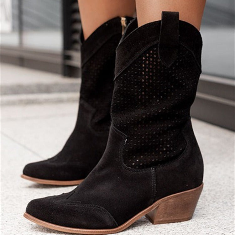 SIENNA | Western Laarzen voor Dames – Elegant & Edge