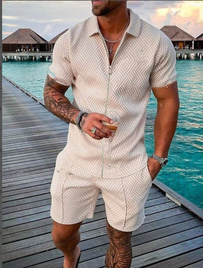 LUCA Summer Set – Summer Men's Outfit with Polo &amp; Shorts
