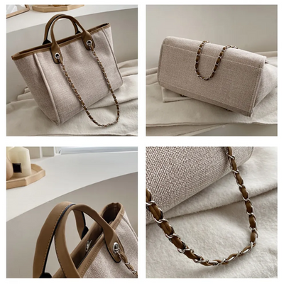 Sophie Large Tote Bag – Timeless, Fashionable and Sustainable