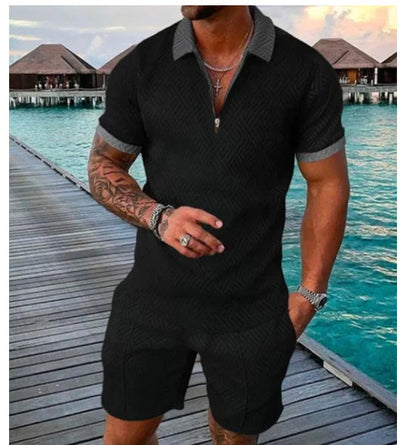 LUCA Summer Set – Summer Men's Outfit with Polo &amp; Shorts