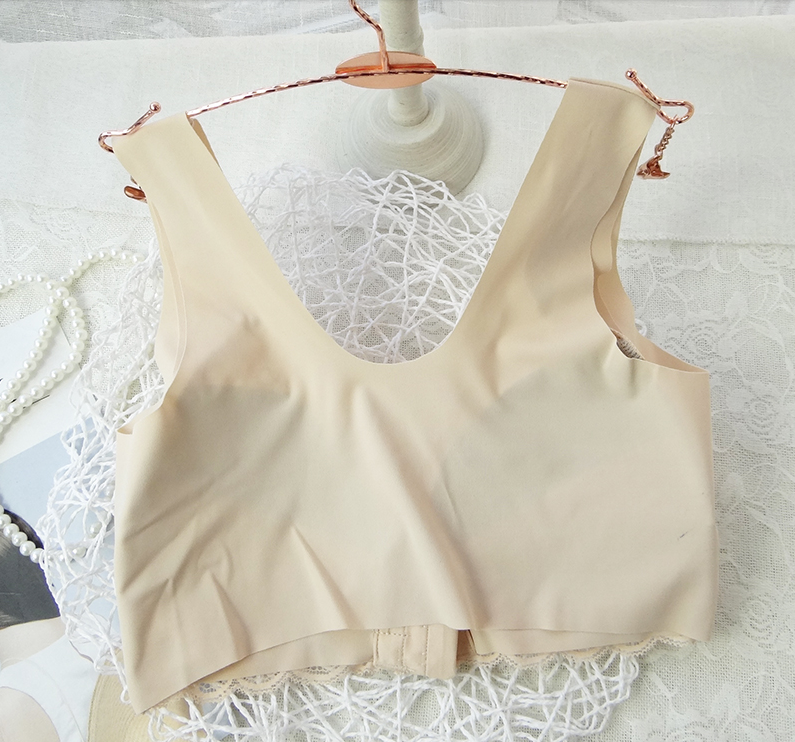 Soutien-gorge push-up pour femme - Détails en dentelle - Coupe confortable avec boucle invisible