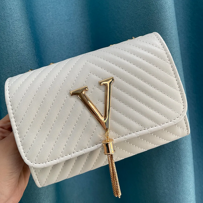 Liora Clutch – Elegant Handbag with Gold Accents