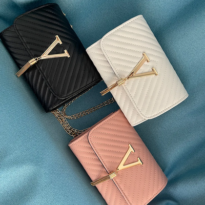 Liora Clutch – Elegant Handbag with Gold Accents