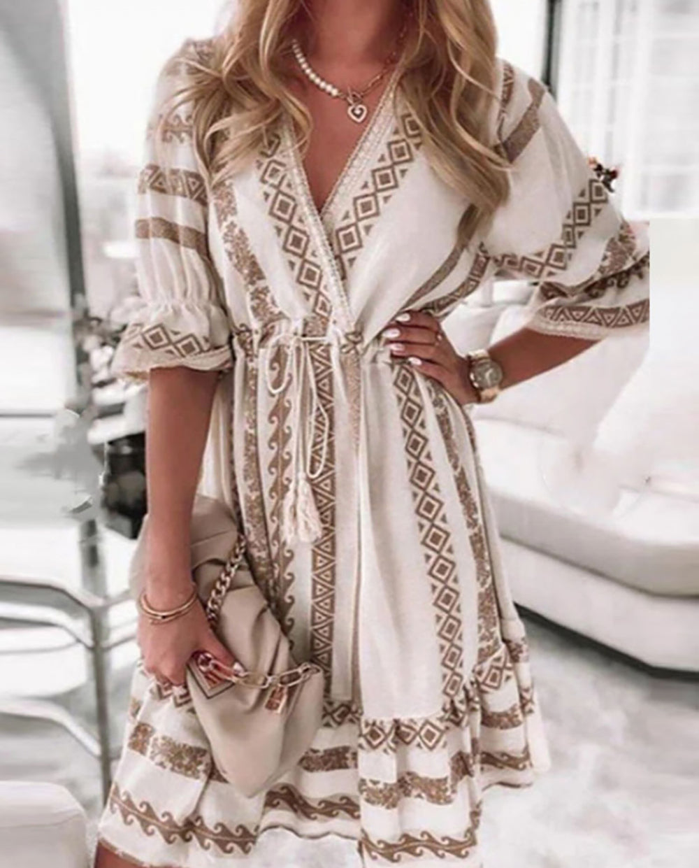 Robe Luna Boho – Féminine, confortable et élégante
