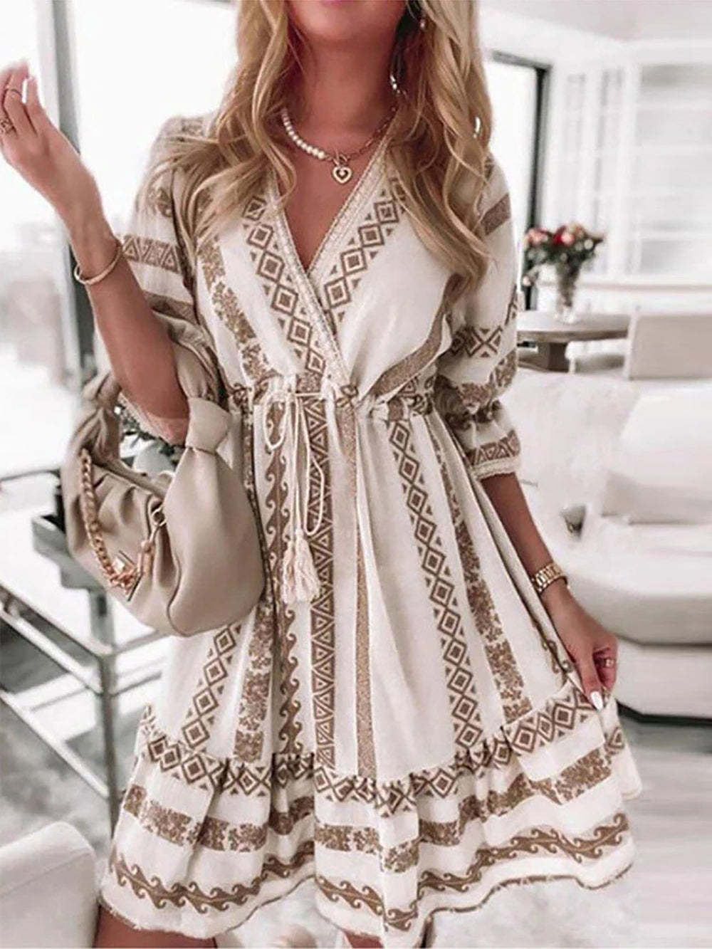 Robe Luna Boho – Féminine, confortable et élégante