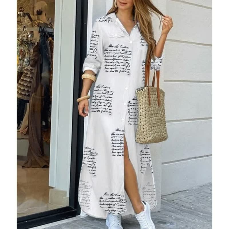 Lange Street Style Jurk – Comfort en Elegant