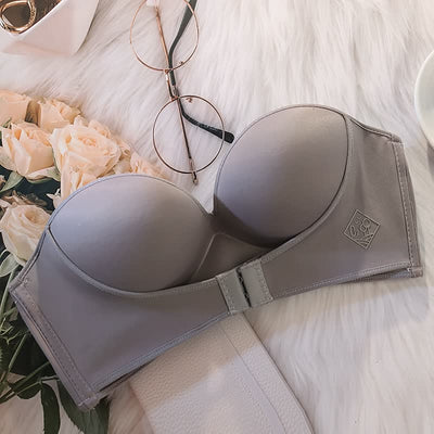 Strapless Push-Up BH voor Dames – Onzichtbare Ondersteuning en Perfecte Lift