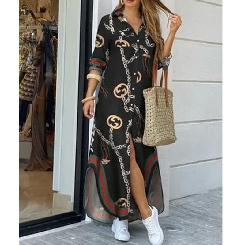 Lange Street Style Jurk – Comfort en Elegant