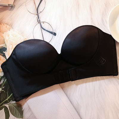 Strapless Push-Up BH voor Dames – Onzichtbare Ondersteuning en Perfecte Lift