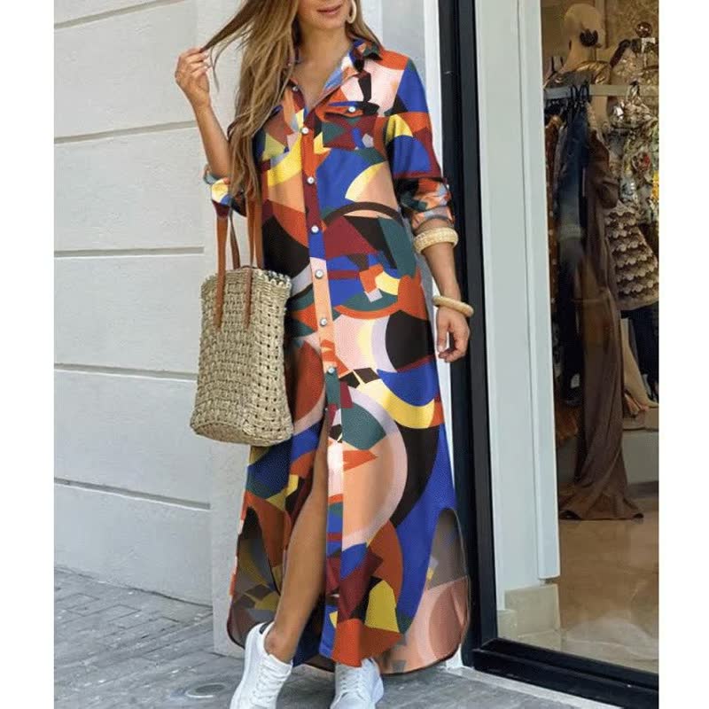 Lange Street Style Jurk – Comfort en Elegant
