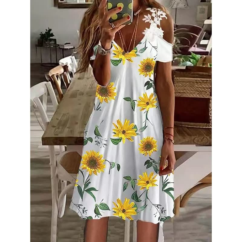 BLOOMIA – Flower Dress met Elegant Design | Luchtig, Zomers & Supervrouwelijk