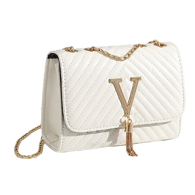 Liora Clutch – Elegant Handbag with Gold Accents